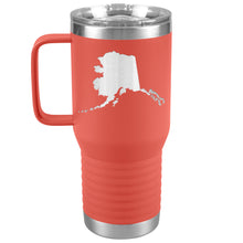 Load image into Gallery viewer, Alaska Tumbler Travel Map Adoption Moving Gift 20oz