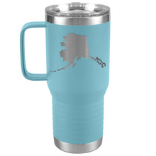 Load image into Gallery viewer, Alaska Tumbler Travel Map Adoption Moving Gift 20oz