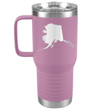 Load image into Gallery viewer, Alaska Tumbler Travel Map Adoption Moving Gift 20oz