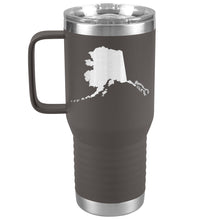 Load image into Gallery viewer, Alaska Tumbler Travel Map Adoption Moving Gift 20oz