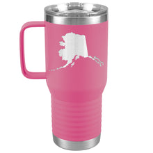 Load image into Gallery viewer, Alaska Tumbler Travel Map Adoption Moving Gift 20oz