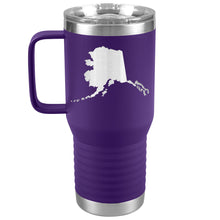 Load image into Gallery viewer, Alaska Tumbler Travel Map Adoption Moving Gift 20oz