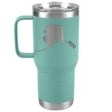 Load image into Gallery viewer, Alaska Tumbler Travel Map Adoption Moving Gift 20oz