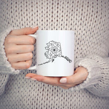 Load image into Gallery viewer, Alaska AK Mandala Mug