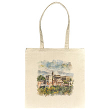 Load image into Gallery viewer, Alhambra Watercolor Landmark Tote Bag