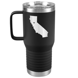 California Tumbler Travel Map Adoption Moving Gift 20oz