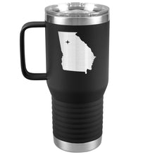 Load image into Gallery viewer, Georgia Tumbler Travel Map Adoption Moving Gift 20oz