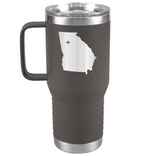 Load image into Gallery viewer, Georgia Tumbler Travel Map Adoption Moving Gift 20oz