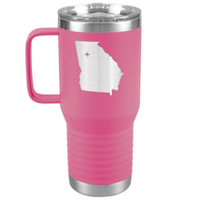 Load image into Gallery viewer, Georgia Tumbler Travel Map Adoption Moving Gift 20oz