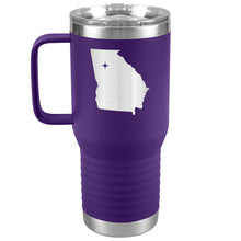 Load image into Gallery viewer, Georgia Tumbler Travel Map Adoption Moving Gift 20oz
