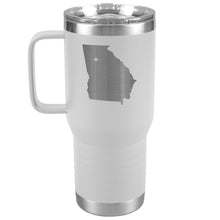 Load image into Gallery viewer, Georgia Tumbler Travel Map Adoption Moving Gift 20oz