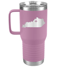 Load image into Gallery viewer, Kentucky Tumbler Travel Map Adoption Moving Gift 20oz