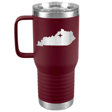 Load image into Gallery viewer, Kentucky Tumbler Travel Map Adoption Moving Gift 20oz