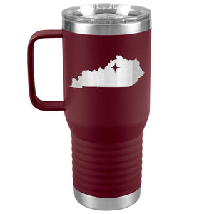 Kentucky Tumbler Travel Map Adoption Moving Gift 20oz