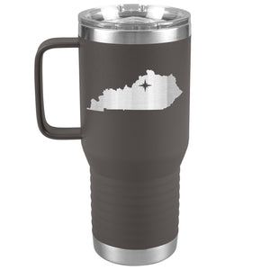 Kentucky Tumbler Travel Map Adoption Moving Gift 20oz