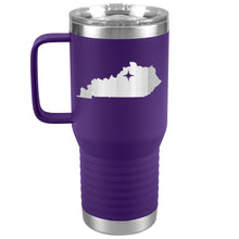 Load image into Gallery viewer, Kentucky Tumbler Travel Map Adoption Moving Gift 20oz