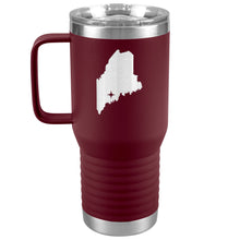 Load image into Gallery viewer, Maine Tumbler Travel Map Adoption Moving Gift 20oz