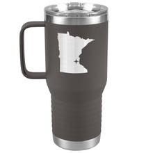 Load image into Gallery viewer, Minnesota Tumbler Travel Map Adoption Moving Gift 20oz