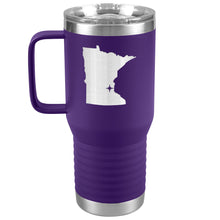 Load image into Gallery viewer, Minnesota Tumbler Travel Map Adoption Moving Gift 20oz