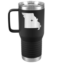Load image into Gallery viewer, Missouri Tumbler Travel Map Adoption Moving Gift 20oz
