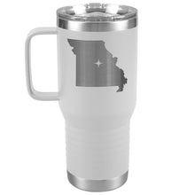 Load image into Gallery viewer, Missouri Tumbler Travel Map Adoption Moving Gift 20oz