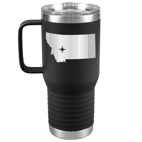 Montana Tumbler Travel Map Adoption Moving Gift 20oz