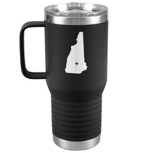 Load image into Gallery viewer, New Hampshire Tumbler Travel Map Adoption Moving Gift 20oz