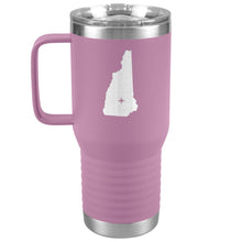 Load image into Gallery viewer, New Hampshire Tumbler Travel Map Adoption Moving Gift 20oz