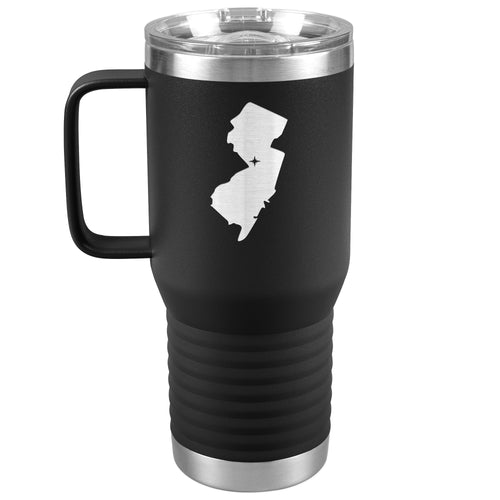 New Jersey Tumbler Travel Map Adoption Moving Gift 20oz
