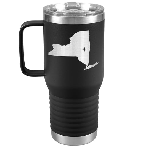New York Tumbler Travel Map Adoption Moving Gift 20oz