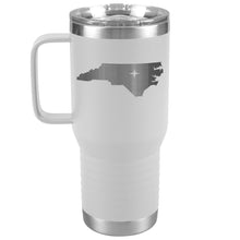 Load image into Gallery viewer, North Carolina Tumbler Travel Map Adoption Moving Gift 20oz