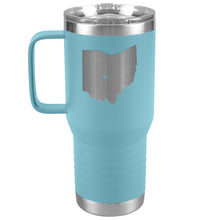 Load image into Gallery viewer, Ohio Tumbler Travel Map Adoption Moving Gift 20oz