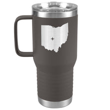 Load image into Gallery viewer, Ohio Tumbler Travel Map Adoption Moving Gift 20oz