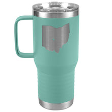 Load image into Gallery viewer, Ohio Tumbler Travel Map Adoption Moving Gift 20oz