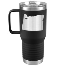 Load image into Gallery viewer, Oregon Tumbler Travel Map Adoption Moving Gift 20oz