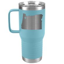Load image into Gallery viewer, Oregon Tumbler Travel Map Adoption Moving Gift 20oz