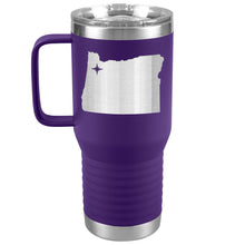 Load image into Gallery viewer, Oregon Tumbler Travel Map Adoption Moving Gift 20oz