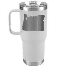 Load image into Gallery viewer, Oregon Tumbler Travel Map Adoption Moving Gift 20oz