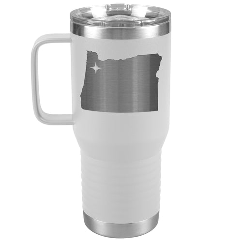 Oregon Tumbler Travel Map Adoption Moving Gift 20oz