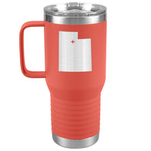 Load image into Gallery viewer, Utah Tumbler Travel Map Adoption Moving Gift 20oz