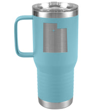 Load image into Gallery viewer, Utah Tumbler Travel Map Adoption Moving Gift 20oz