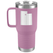 Load image into Gallery viewer, Utah Tumbler Travel Map Adoption Moving Gift 20oz