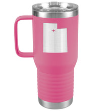Load image into Gallery viewer, Utah Tumbler Travel Map Adoption Moving Gift 20oz