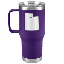 Load image into Gallery viewer, Utah Tumbler Travel Map Adoption Moving Gift 20oz