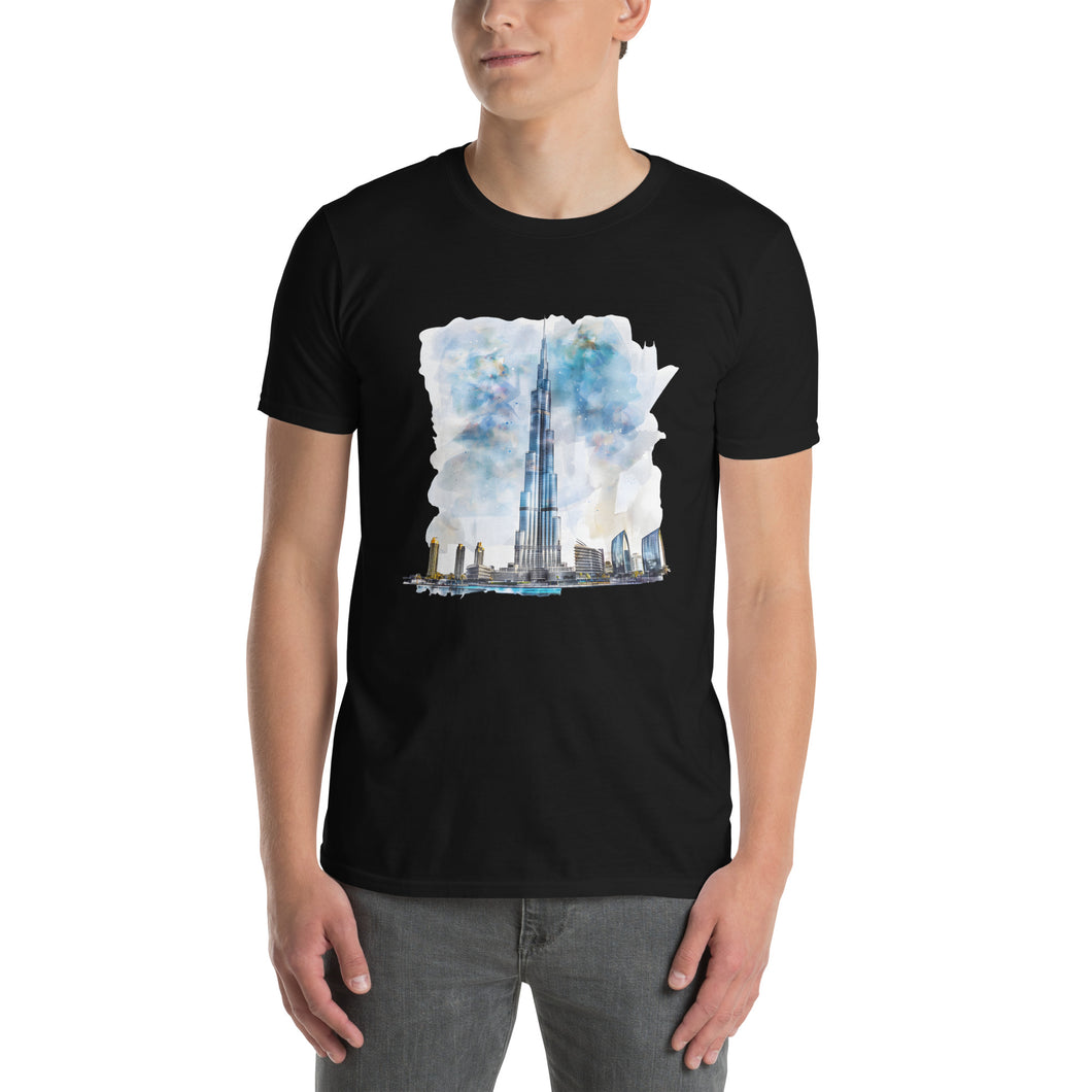 Burj Khalifa Short-Sleeve Unisex T-Shirt