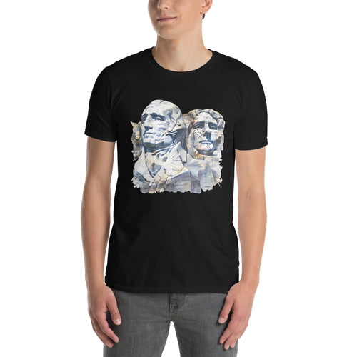 Mount Rushmore Short-Sleeve Unisex T-Shirt