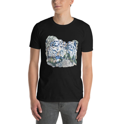 Mount Rushmore Short-Sleeve Unisex T-Shirt