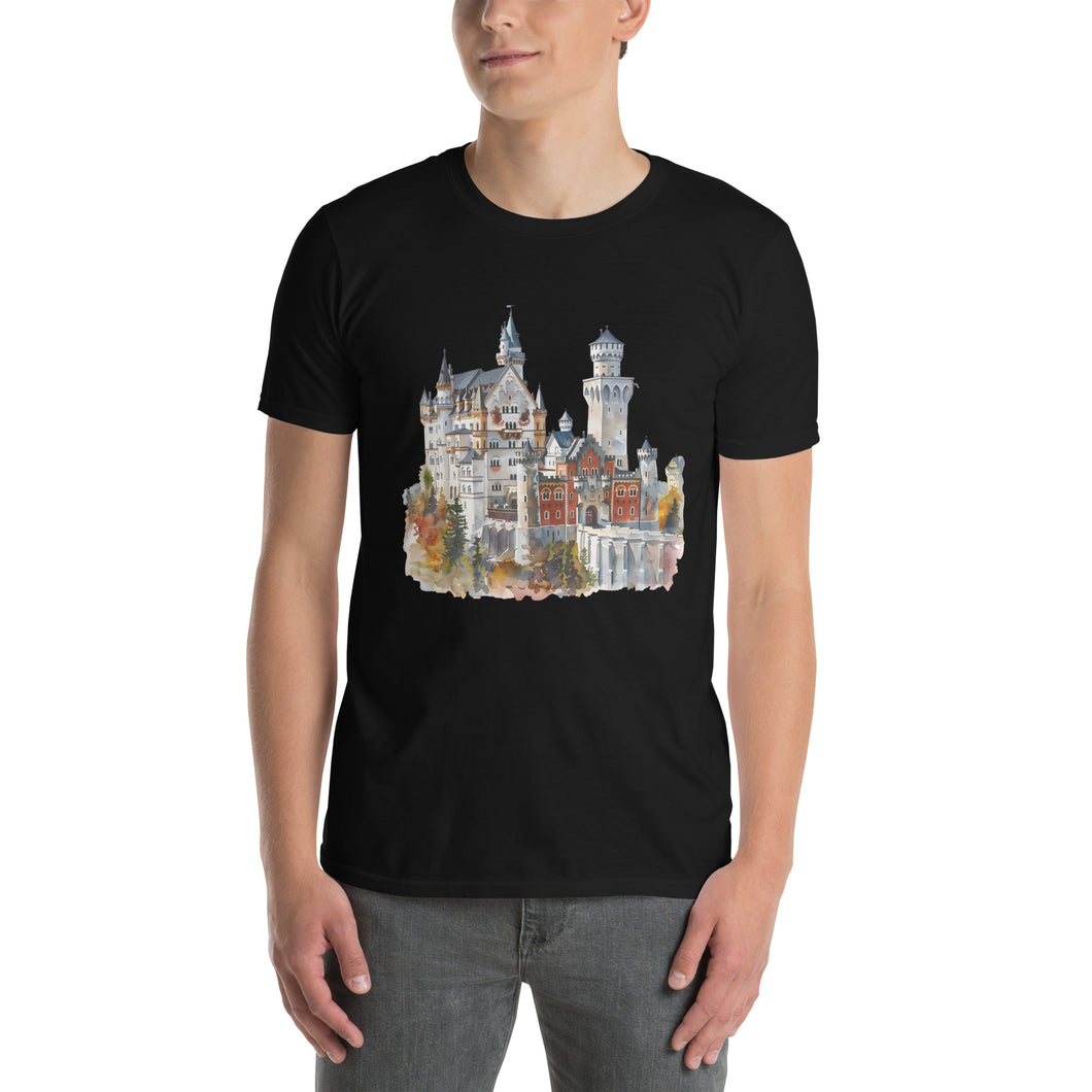 Neuschwanstein Castle Short-Sleeve Unisex T-Shirt