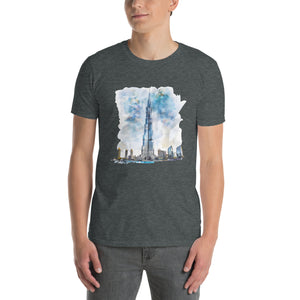 Burj Khalifa Short-Sleeve Unisex T-Shirt