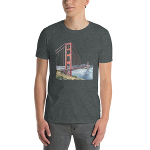 Golden Gate Bridge Short-Sleeve Unisex T-Shirt